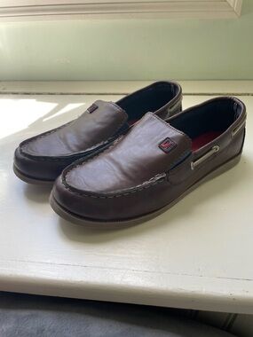 Boy’s Brown Slip-On Casual Loafers